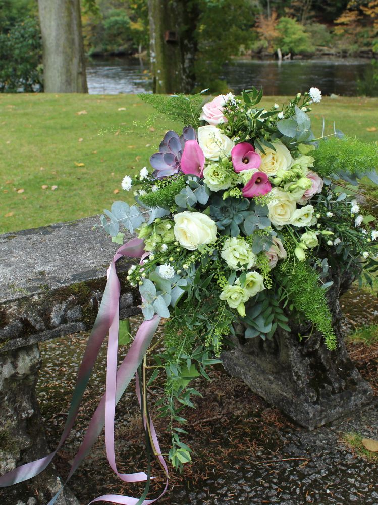 Bouquet by the River Tay at Dunkeld House