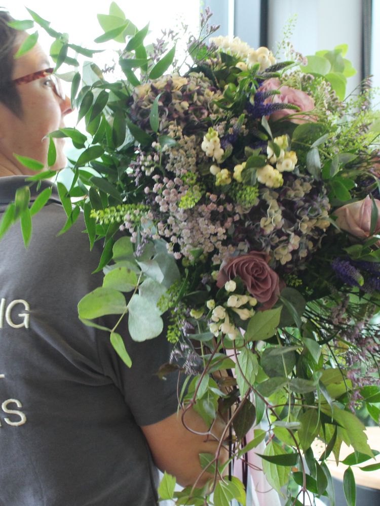 Big and natural bouquet
