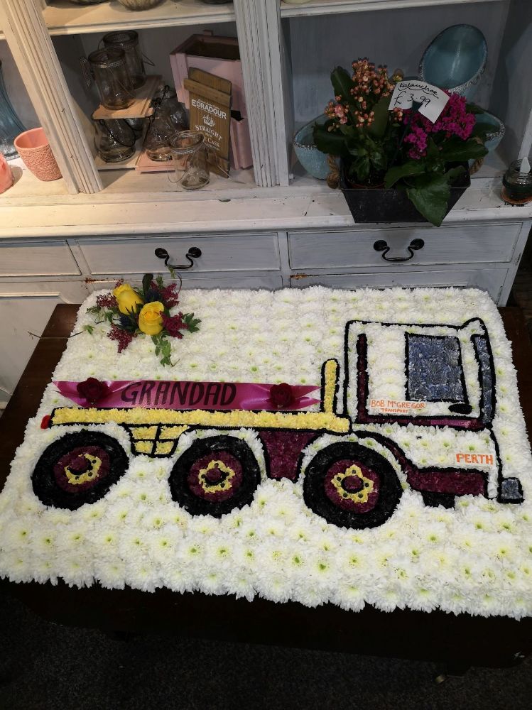 Truck Funeral Tribute