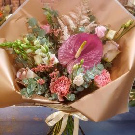Hand tied bouquet for delivery