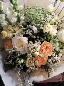 Pastel shades bouquet