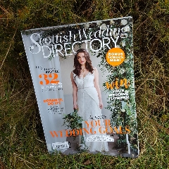 Scottish Wedding Directory March 2018, Cover shoot.