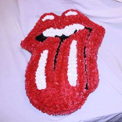 Bespoke Rolling Stones funeral tribute