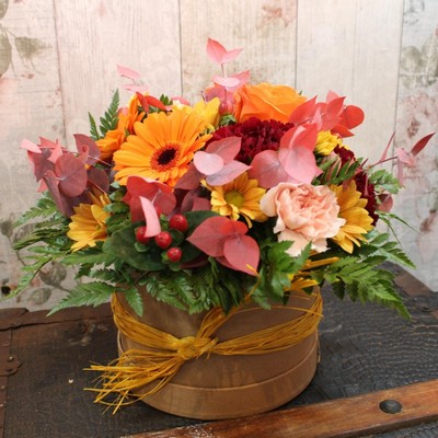 Autumn Hat Box