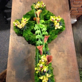 Celtic Cross funeral design