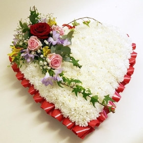 heart funeral design