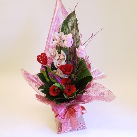 Valentines Cupid Bouquet