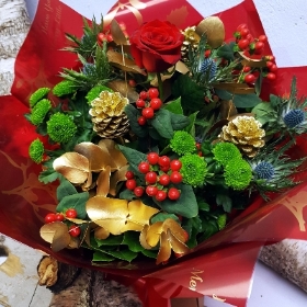 Christmas Handtied Bouquet