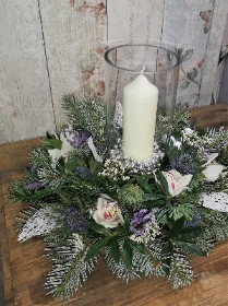 Yuletide Candle Arrangement