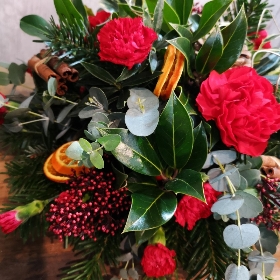 Christmas Posy Arrangement