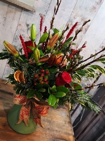 Christmas Eco Vase